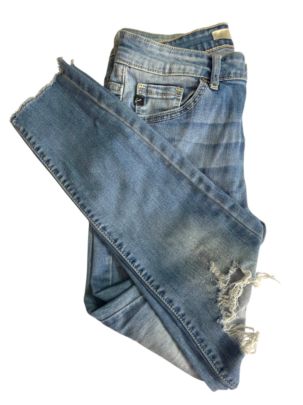 KanCan light blue distressed skinny jeans Women’s size 5/26 | ff